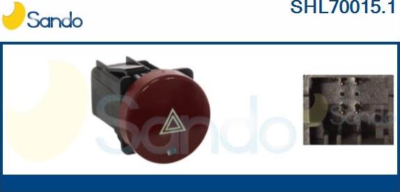 Sando SHL70015.1 - Interrupteur de signal de détresse droxauto.com