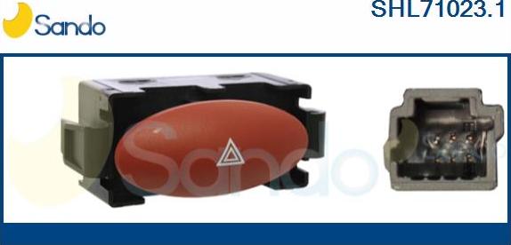 Sando SHL71023.1 - Interrupteur de signal de détresse droxauto.com