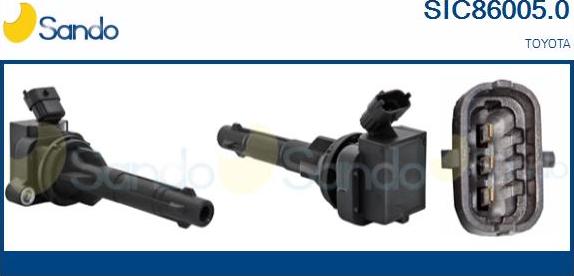Sando SIC86005.0 - Bobine d'allumage droxauto.com