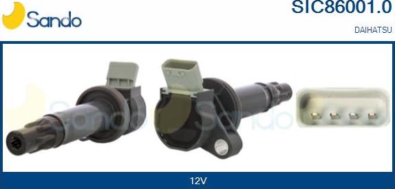 Sando SIC86001.0 - Bobine d'allumage droxauto.com