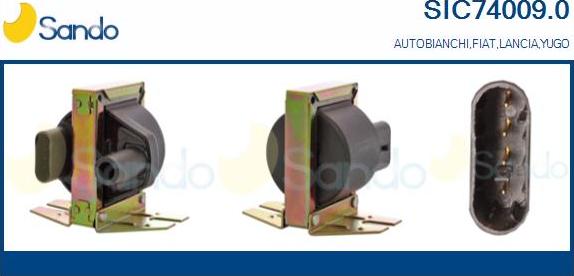 Sando SIC74009.0 - Bobine d'allumage droxauto.com