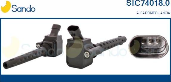 Sando SIC74018.0 - Bobine d'allumage droxauto.com