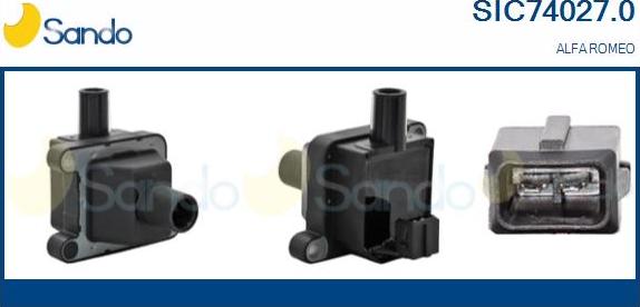 Sando SIC74027.0 - Bobine d'allumage droxauto.com