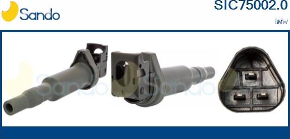 Sando SIC75002.0 - Bobine d'allumage droxauto.com