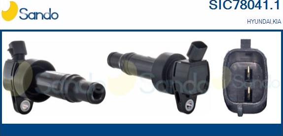 Sando SIC78041.1 - Bobine d'allumage droxauto.com