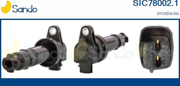 Sando SIC78002.1 - Bobine d'allumage droxauto.com