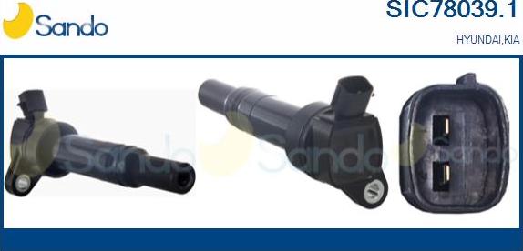 Sando SIC78039.1 - Bobine d'allumage droxauto.com