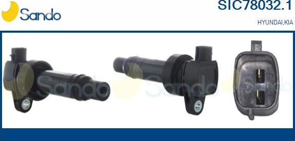 Sando SIC78032.1 - Bobine d'allumage droxauto.com