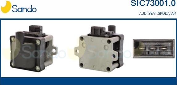 Sando SIC73001.0 - Bobine d'allumage droxauto.com