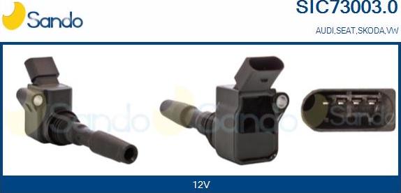 Sando SIC73003.0 - Bobine d'allumage droxauto.com