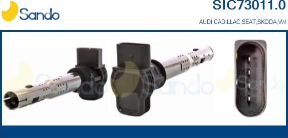 Sando SIC73011.0 - Bobine d'allumage droxauto.com