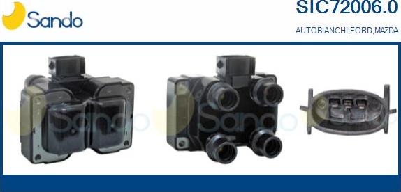 Sando SIC72006.0 - Bobine d'allumage droxauto.com