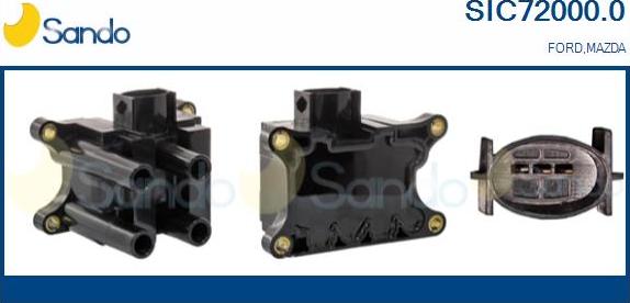 Sando SIC72000.0 - Bobine d'allumage droxauto.com