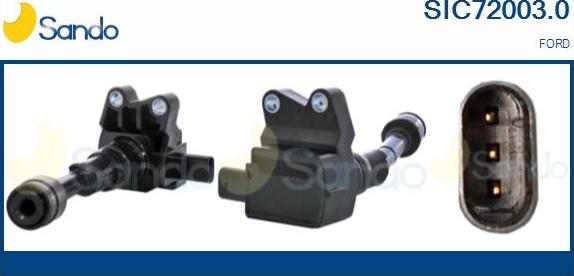 Sando SIC72003.0 - Bobine d'allumage droxauto.com