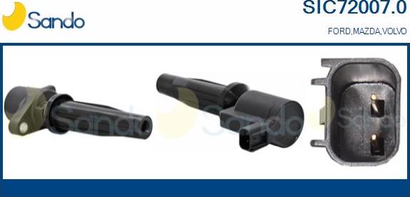 Sando SIC72007.0 - Bobine d'allumage droxauto.com