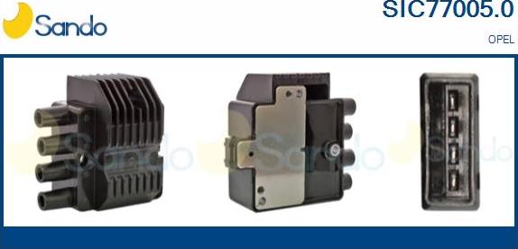 Sando SIC77005.0 - Bobine d'allumage droxauto.com