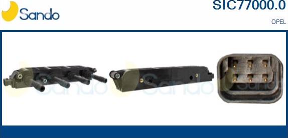 Sando SIC77000.0 - Bobine d'allumage droxauto.com