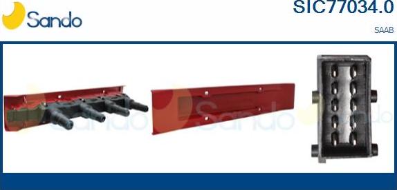 Sando SIC77034.0 - Bobine d'allumage droxauto.com