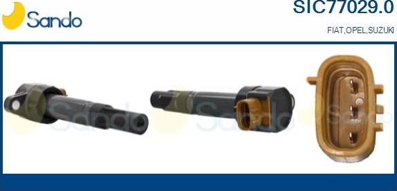 Sando SIC77029.0 - Bobine d'allumage droxauto.com