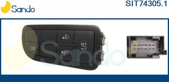 Sando SIT74305.1 - Correcteur, portée lumineuse droxauto.com