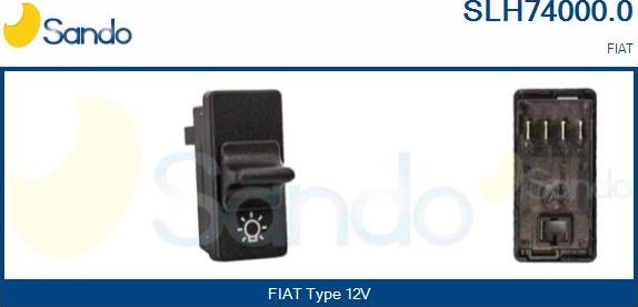 Sando SLH74000.0 - Interrupteur, lumière principale droxauto.com