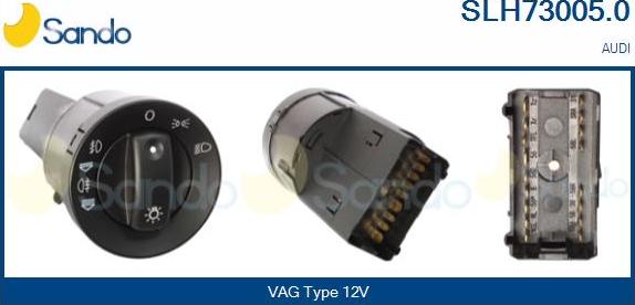 Sando SLH73005.0 - Interrupteur, lumière principale droxauto.com