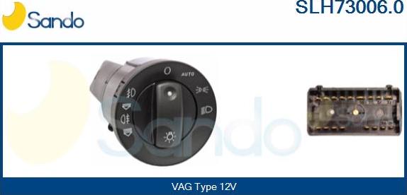 Sando SLH73006.0 - Interrupteur, lumière principale droxauto.com