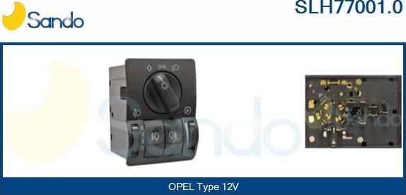 Sando SLH77001.0 - Interrupteur, lumière principale droxauto.com