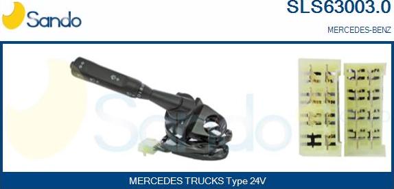 Sando SLS63003.0 - Commutateur de colonne de direction droxauto.com