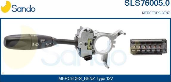 Sando SLS76005.0 - Commutateur de colonne de direction droxauto.com