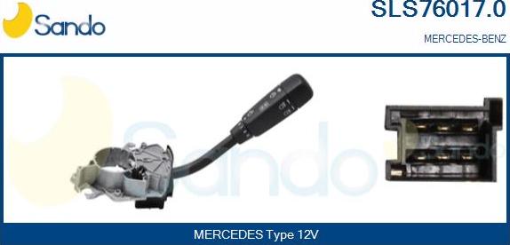 Sando SLS76017.0 - Commutateur de colonne de direction droxauto.com