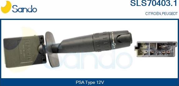 Sando SLS70403.1 - Commutateur de colonne de direction droxauto.com