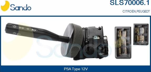 Sando SLS70006.1 - Commutateur de colonne de direction droxauto.com