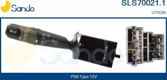 Sando SLS70021.1 - Commutateur de colonne de direction droxauto.com