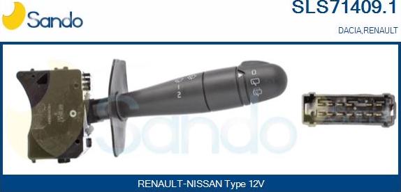 Sando SLS71409.1 - Commutateur de colonne de direction droxauto.com