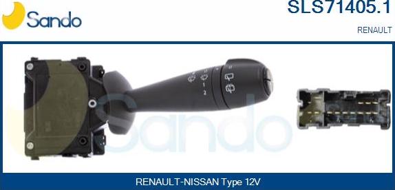 Sando SLS71405.1 - Commutateur de colonne de direction droxauto.com
