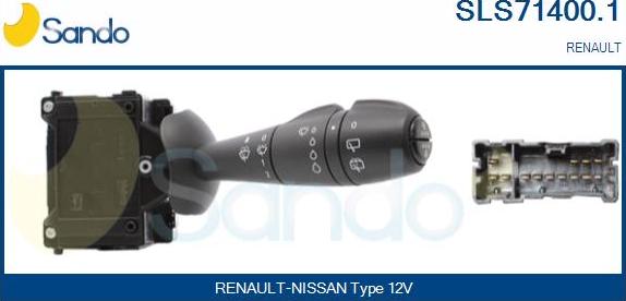 Sando SLS71400.1 - Commutateur de colonne de direction droxauto.com
