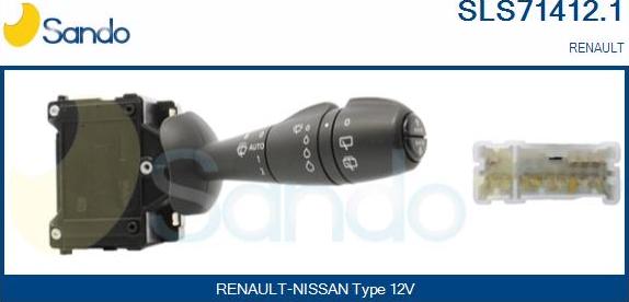 Sando SLS71412.1 - Commutateur de colonne de direction droxauto.com