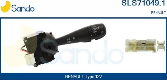 Sando SLS71049.1 - Commutateur de colonne de direction droxauto.com