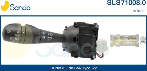 Sando SLS71008.0 - Commutateur de colonne de direction droxauto.com