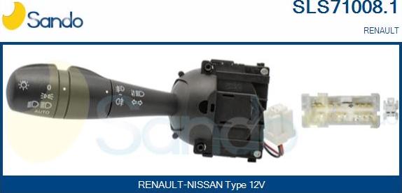 Sando SLS71008.1 - Commutateur de colonne de direction droxauto.com