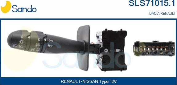Sando SLS71015.1 - Commutateur de colonne de direction droxauto.com
