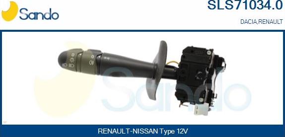 Sando SLS71034.0 - Commutateur de colonne de direction droxauto.com