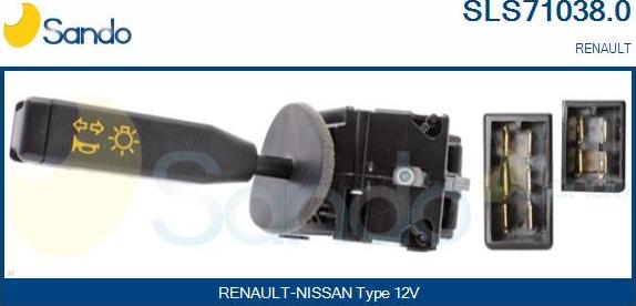 Sando SLS71038.0 - Commutateur de colonne de direction droxauto.com