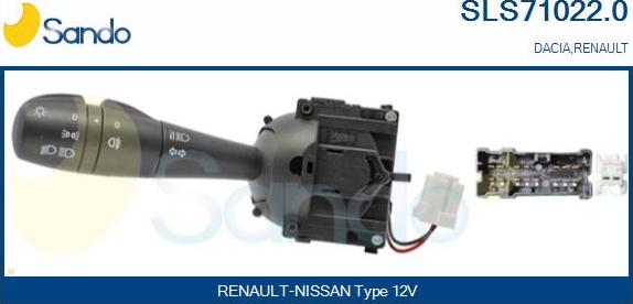 Sando SLS71022.0 - Commutateur de colonne de direction droxauto.com