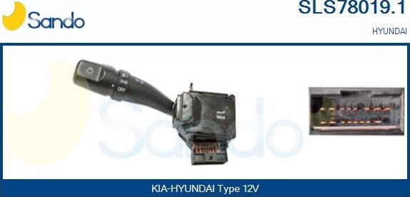 Sando SLS78019.1 - Commutateur de colonne de direction droxauto.com