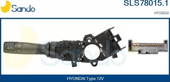 Sando SLS78015.1 - Commutateur de colonne de direction droxauto.com
