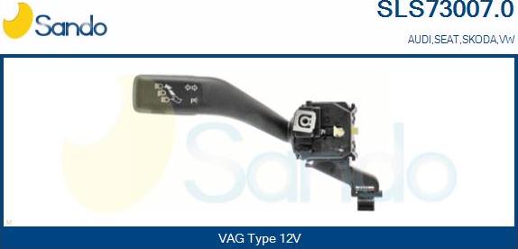 Sando SLS73007.0 - Commutateur de colonne de direction droxauto.com