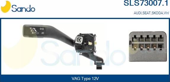 Sando SLS73007.1 - Commutateur de colonne de direction droxauto.com