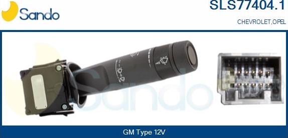 Sando SLS77404.1 - Commutateur de colonne de direction droxauto.com
